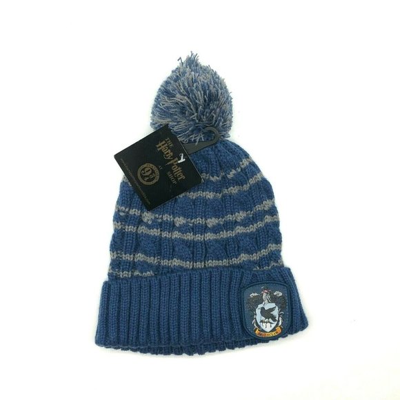 The Harry Potter Shop Accessories - Harry Potter Ravenclaw Raven Pom Pom Beanie